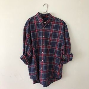 Plaid Nautical button up